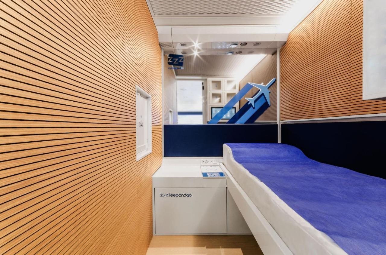 Resting Pods - Zzzleepandgo Wien Airport سخويشات المظهر الخارجي الصورة